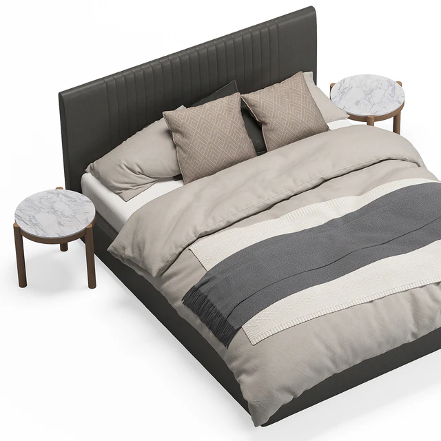 Bernie Ottoman Bed — Descargar