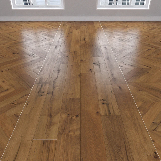 Parquet Oak bronze, 3 types: herringbone, linear, chevron. — Descargar