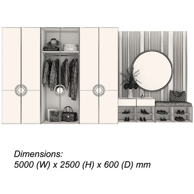 Furniture composition 95 part 1 — Ver 2