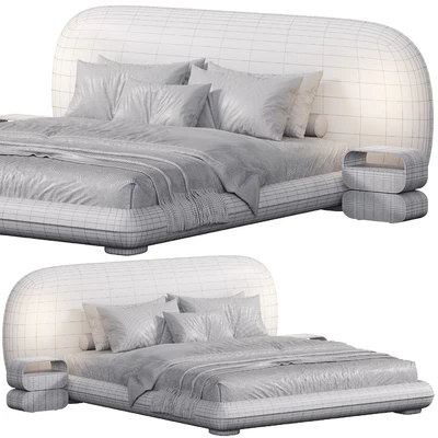 Bari bed by Como Casa — Вид 2
