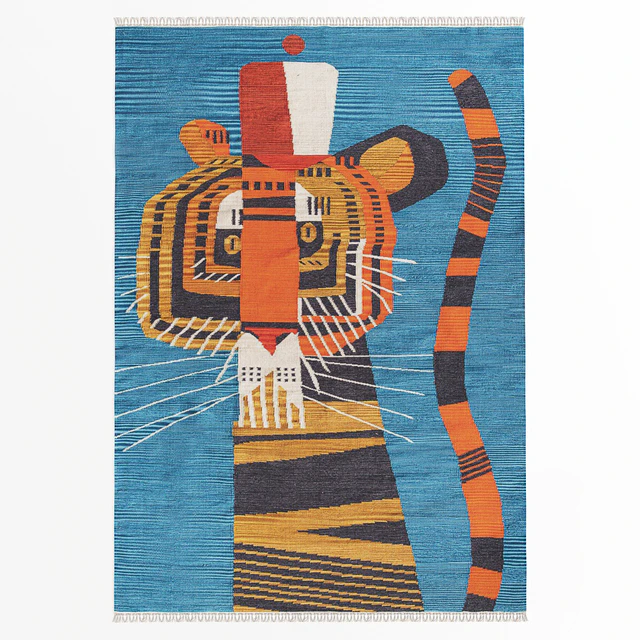 Индийский ковер из растительных волокон «ARCTIC KILIM» — Скачать