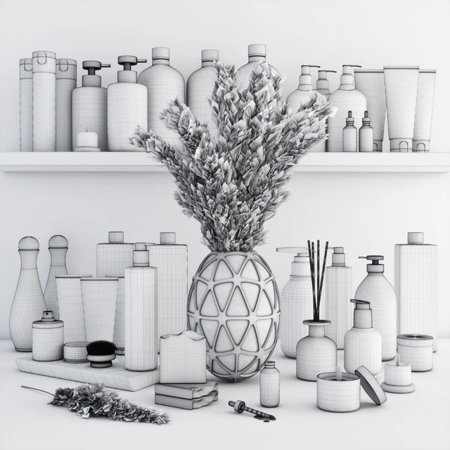 Bathroom Decorative Set 01 — Descargar