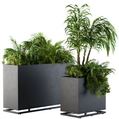 Plant box metal compact04 — Ver 2