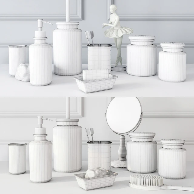 Wess Le Bain Accessory Kit (gris, blanc) — Descargar