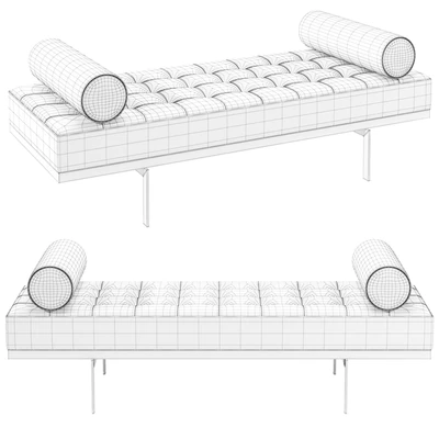 Leather Chaise Long — Ver 2