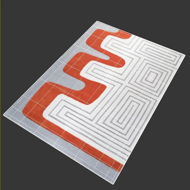 Meander Rug by Dare to Rug — Descargar