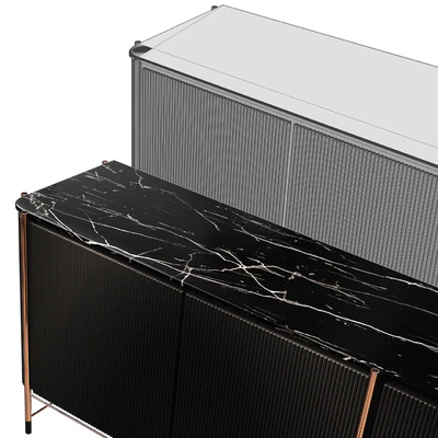 Комод Ebarza DALI SIDEBOARD WITH MARBLE TOP DALI-SIDE — Вид 3