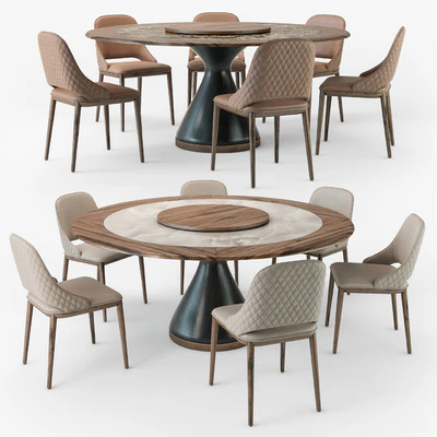Tonin Casa Dolly table Malva Elite chair — Вид 2