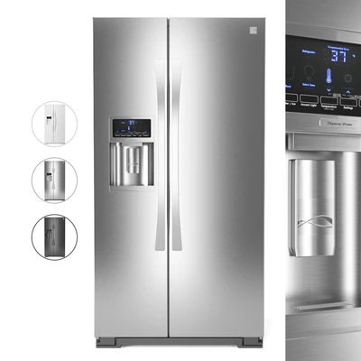 Kenmore Elite 28 cu. ft. Side-by-Side Refrigerator — Ver 1