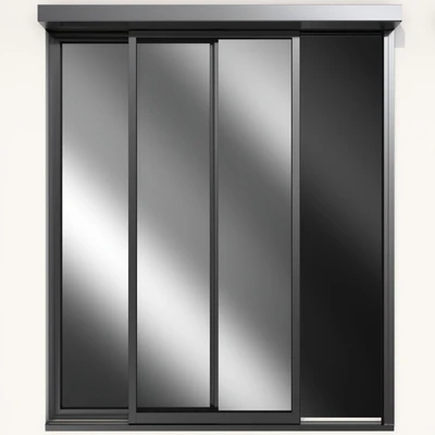 Sliding Metal Automatic Doors — Ver 2