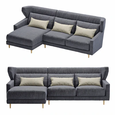 Sofa corner folk — Вид 2