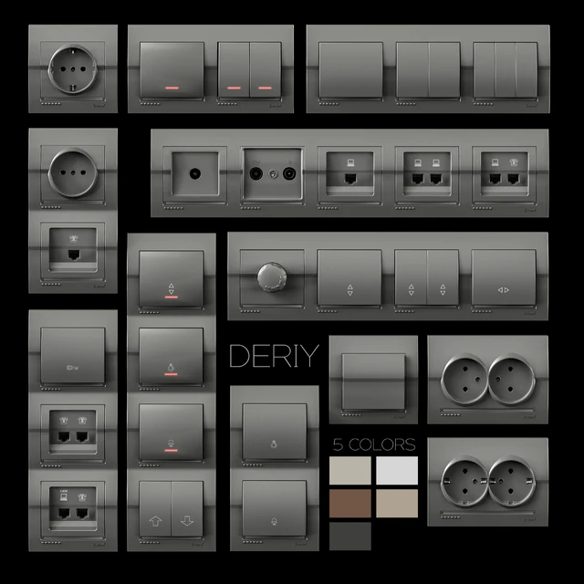 Sockets and switches Lezard Deriy — Descargar