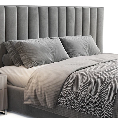 Haymon Velvet Bed by Mercer 41 — Вид 3