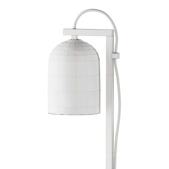 Articolo - LUMI Floor Lamps - Brass - Gray and Gray — Descargar