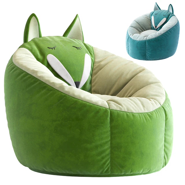 Kaikoo Kids Fox Bean Bag Chair — Descargar
