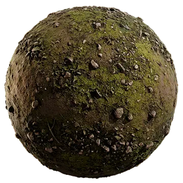 mossy rocky ground 010 — Descargar