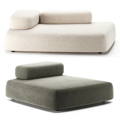BUBBLE ROCK | Sofa by Living Divani — Ver 1