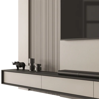 TV Wall Set 198 — Ver 2