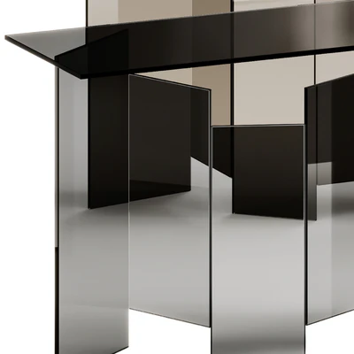 Tonelli Design METROPOLIS Rectangular console table — Ver 3