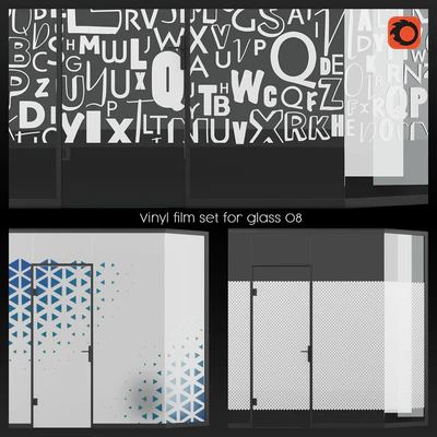 Vinyl film set for glass 08 — Вид 1