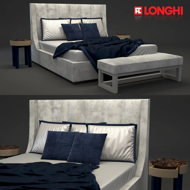 Longhi Kubrick Bed — Скачать