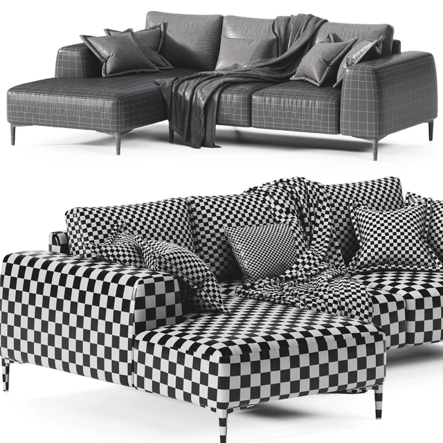 Corner sofa Cloud — Descargar