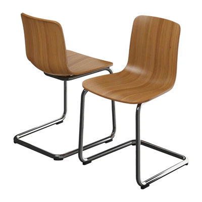 Vitra HAL Cantilever & Vitra Belleville Table (Bistro) — Ver 2
