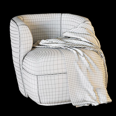 Bouclette nidou armchair — Ver 2