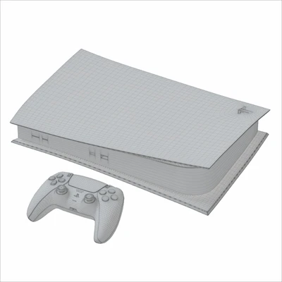 Консоль PlayStation 5 с геймпадом ps5 от Sony — Вид 2