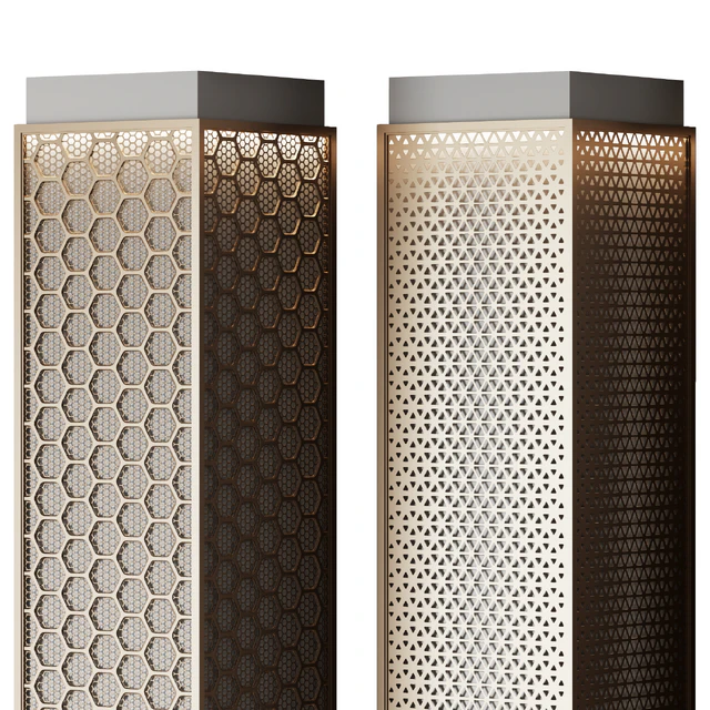 Metal columns with perforation No. 4 — Descargar