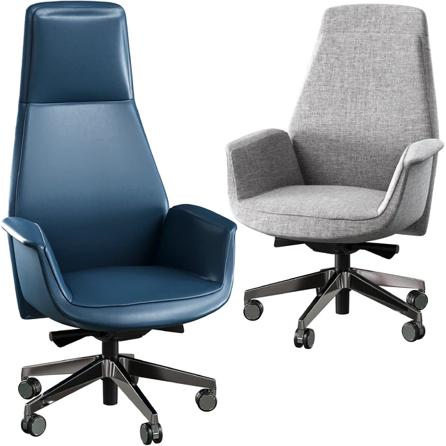 Office chair Poltrona Frau Downtown — Скачать