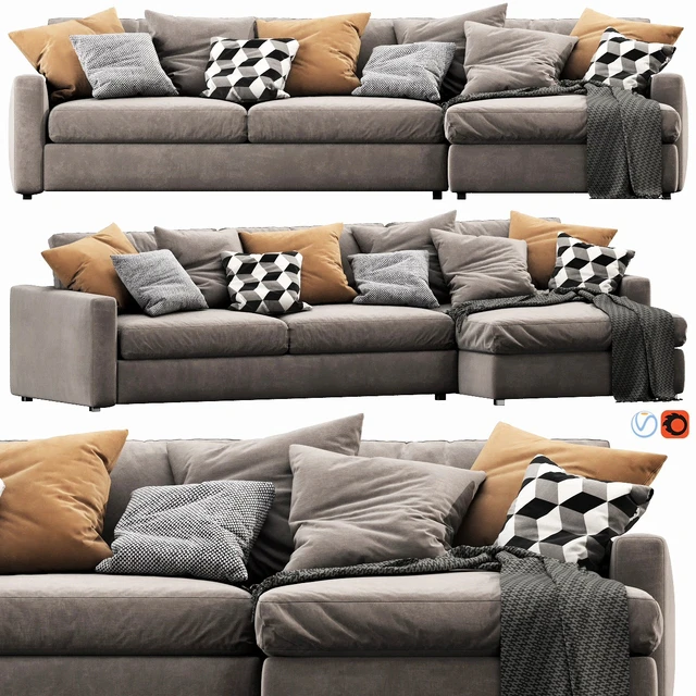 Linteloo Fabio Chaise Lounge — Скачать