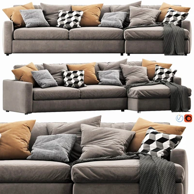 Linteloo Fabio Chaise Lounge — Вид 1