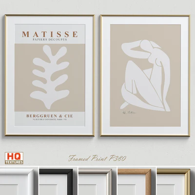 Framed Print P-380 — Ver 1