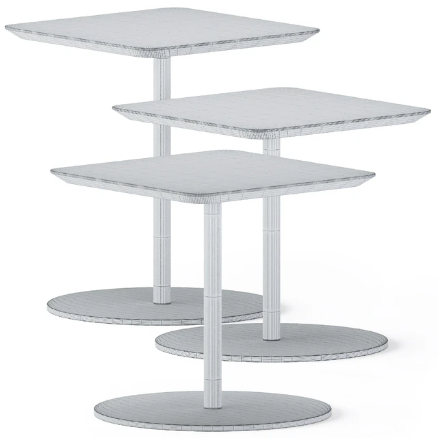 Metal Square Noa Coffee Tables by B&T Design — Descargar
