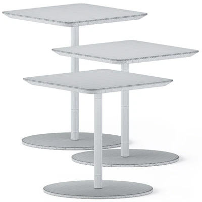 Metal Square Noa Coffee Tables by B&T Design — Ver 2