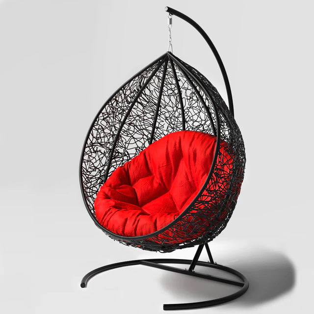Swing cocoon hanging rotan chair Arriba — Скачать