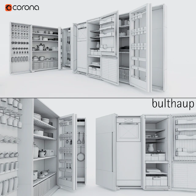 Bulhaup B2 kitchen set — Descargar