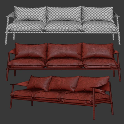 Terramare Three Seats Sofa — Вид 2