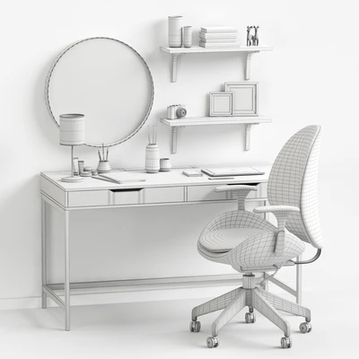 Women's dressing table and workplace — Ver 2
