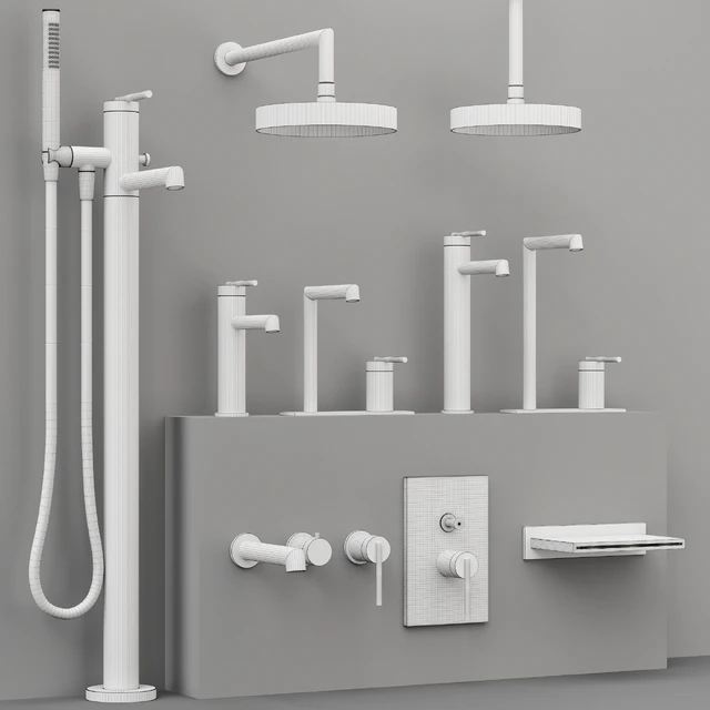 GESSI INGRANAGGIO bathroom faucet collection — Скачать