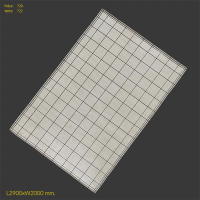 Carpet Benuta Lines Viscose Cream Rug — Ver 2