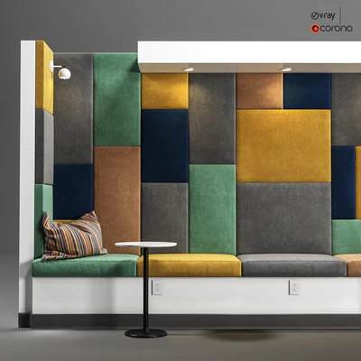 Restaurant And Office Lobi Seating-2 — Вид 2