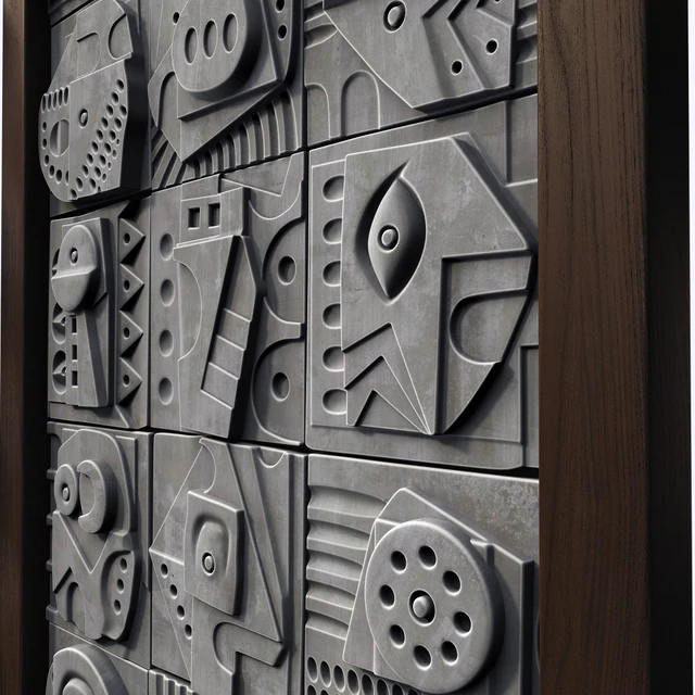 Panel decorative cube square n3 / Panel decorative from cubes square # 3 — Descargar