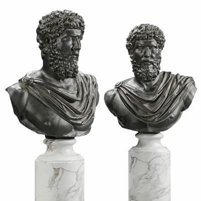 Lucius Verus Bust Black — Вид 1