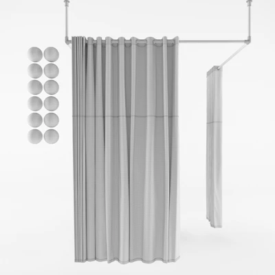 Hospital Curtains Hospital Equipment 17 — Вид 2