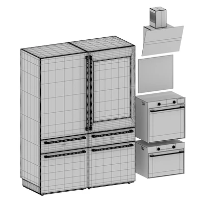 Kitchen appliances set ASKO 3 — Ver 2