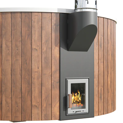 Купель круглая ELITE 220 с подогревом от Woodson — Вид 2