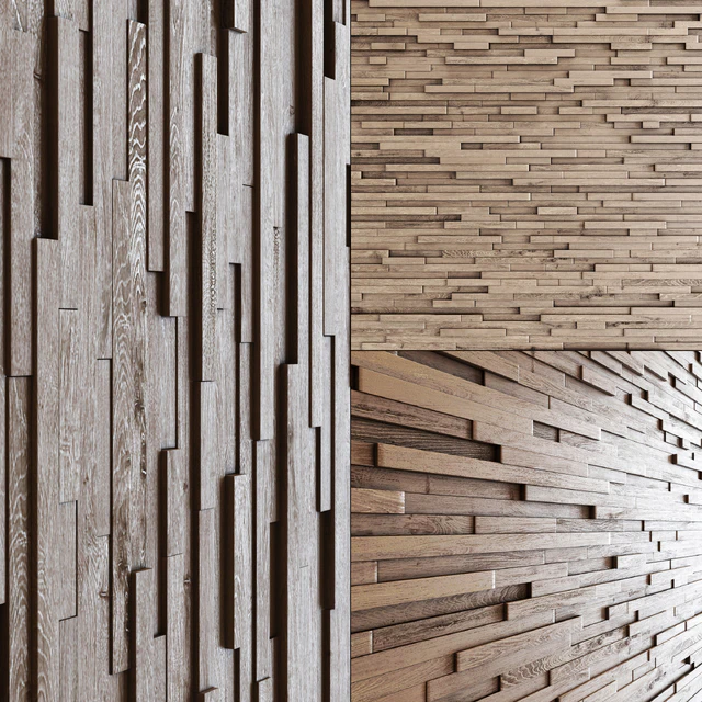 Wall wood long rail n1 — Descargar
