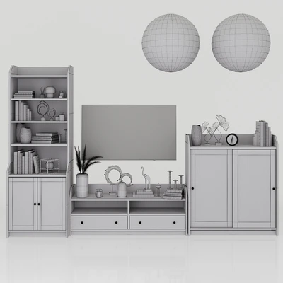 Ikea Hauga storage combination — Ver 2